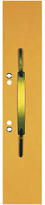 Elba Einhängeheftstreifen lang/27450GB für DIN A4 gelb Manilakarton (RC) 250 g/m² Inh.50