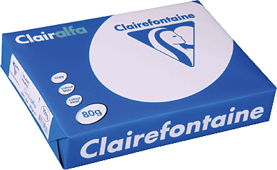 Clairefontaine Kopierpapier Clairalfa/1979C DIN A4 weiß 80 g/qm Inh.500