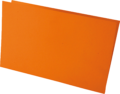Clairefontaine PPP Doppelkarten DL/12536C clementine 210 g/qm Inh.25
