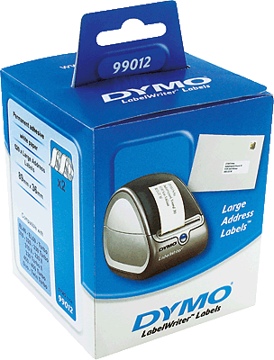 Dymo LabelWriter-Etiketten/S0722400 89 x 36 mm weiß Adressetiketten Inh.520