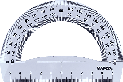 Maped Winkelmesser 180°/M146134 12cm
