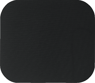Fellowes Maus-Pad, schwarz/58024 228 x 200 x 4 mm
