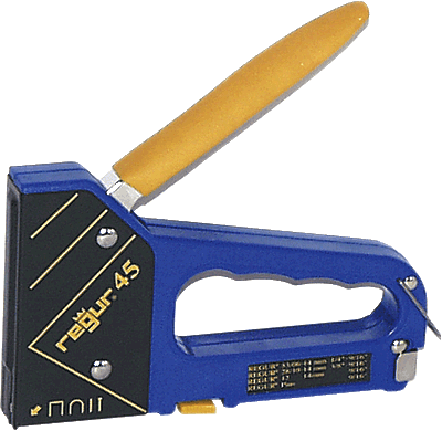 Regur Handtacker 45/R-45 blau/schwarz/gelb