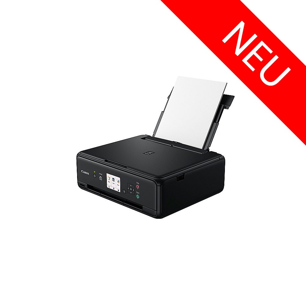 Multifunktionsdrucker Kopierer PIXMA Canon Scanner schwarz WLAN TS5050