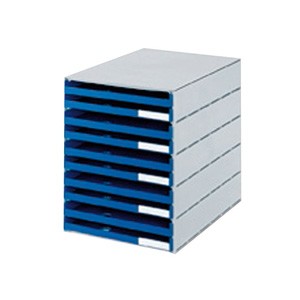 Styro Bürobox "Styroval", blau