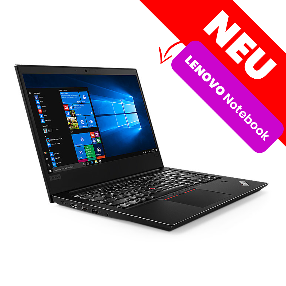 Lenovo ThinkPad E480 20KN001NGE Notebook i7-8550U SSD FHD RX550 Windows 10 Pro