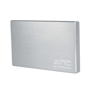 Mobile Festplatte "Zinc", 500 GB, silber