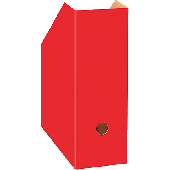Landre Stehsammler/350000008 10,5x26x31cm rot Karton