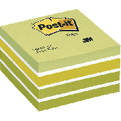 Post-it Haftnotizwürfel/2028G 76x76 mm pastellgrün Inh.450 Blatt