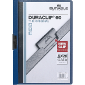 Durable Klemmmappe/2209-07 DIN A4 dunkelblau