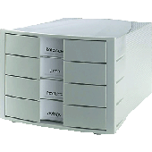 HAN Bürobox IMPULS/1010-X-11 lichtgrau Kunststoff