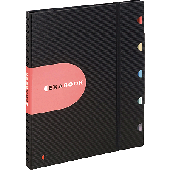 Exacompta Meetingbook Exactive green filing/13244E 305x260 mm schwarz kariert 90 g/qm