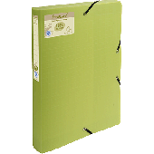 Exacompta Archivbox forever Recycled PP/553573E 330x250x40 mm grün Rücken 40 mm