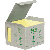 Post-it Recycling Z-Notes/R3301B 76x76 mm  gelb Inh.6