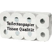 Toilettenpapier, 3-lagig/216839 9,5x12 cm weiß Inh.9