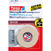 Tesa Montageband/55740-00001-00 1,5mx19mm weiß 4,2 kg/10 cm