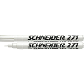 Schneider Lackmarker 271 weiß/127149 1 - 2 mm Inh.1