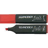 Schneider Textmarker/1502 rot Strichstärke 1 - 4,5 mm Inh.1