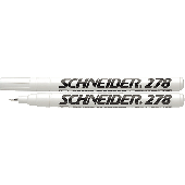 Schneider Lackmarker 278 weiß/127849 0,8 mm Inh.1