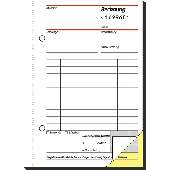 Sigel Rechnungsbücher mit fortlaufender Nummerierung/SD133 A6 Inh.2x50 Blatt