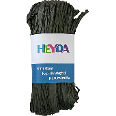 Heyda Naturbast/204887789 30 m schwarz 50 g