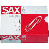 Sax Briefklammern/I-236 50 mm verzinkt Inh.100