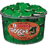 Haribo/379999 Frösche Fruchtgummi Inh.150g