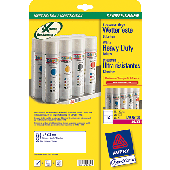 Avery Zweckform Wetterfeste Laser+Kopier-Etiketten/L4776-20 99,1 x 42,3 mm weiß Inh.240