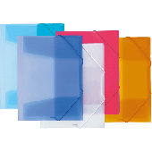 Pagna Gummizugmappen A4 Lucy Colours/21613-19 245 x 320 x 5 mm transparent