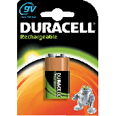 Duracell Hydrid-Akku/DUR056008 9 V-Block 150 mAh