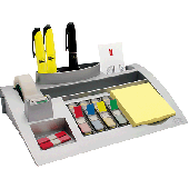 Post-it Schreibtischorganizer/C50 silberfarben