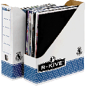 Fellowes Stehsammler R-Kive Prima/0026301 B80xH312xT259 mm blau/weiß 100 % recyceltem Karton