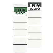 Elba Rückenschilder/04617WEGN weiß/grün Inh.10