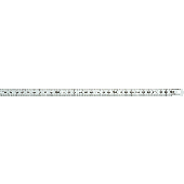 Rumold Stahllineal 30cm/323703 30 cm silber rostfreier Edelstahl