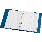 Veloflex Ersatzeinlagen für Telefonringbücher/5359000 A5 Karton Inh.25 Blatt