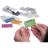 Ultradex Schutzhüllen für Einsteckkarten/1494 4cm x 3,4cm transparent Inh.50