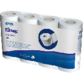 Kleenex Toilettenpapier/8442 Blattlänge 125 mm super-hochweiß 2-lagig 54 g/qm Inh.8