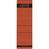 Leitz Rückenschilder breit/kurz/1642-00-25 61x191mm rot Inh.10