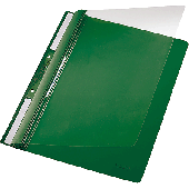 Leitz Plastic-Einhängehefter 4190/4190-00-55 252x315mm grün Inh.1