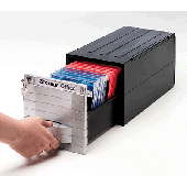 Exponent Multimedia-Box MediaSolution medium/34601 schwarz/silber Kunststoff und Metall