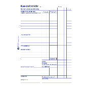 Zweckform Kassenbericht/305 DIN A5 hoch weiß Inh.50 Blatt
