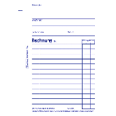 Zweckform Rechnungen/706 DIN A6 hoch weiß Bl Inh.2x50 Blatt