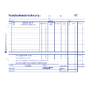 Zweckform Reisekostenabrechnungen/740 A5 quer weiß Bl wöchentlich Inh.50 Blatt