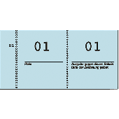 Zweckform Nummernblöcke/868 105x53 mm sortiert 1-100 Inh.100 Blatt