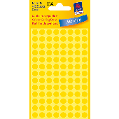 Avery Zweckform Markierungspunkte/3013 Ø 8mm gelb Inh.416