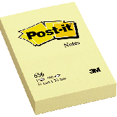 3M Post-it Notes /656 51x76 mm gelb Inh.100 Blatt