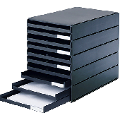Styro Bürobox /23102-90 BxTxH 246x335x323mm schwarz