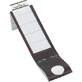 Durable Rückenschilder 809001/8090-01 schwarz Inh.10