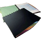 Durable Sichtbuch/2435-01 DIN A4 schwarz Inh.20 Hüllen