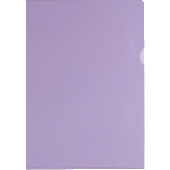 Elba Sichthülle A4 violett/76442VI für DIN A4 PVC Hartfolie 150my Inh.25